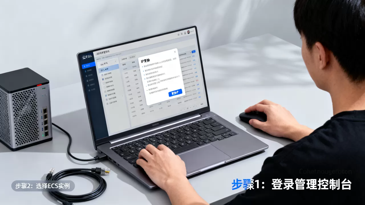高防更换ECS IP怎么操作？高防IP更换后多久生效