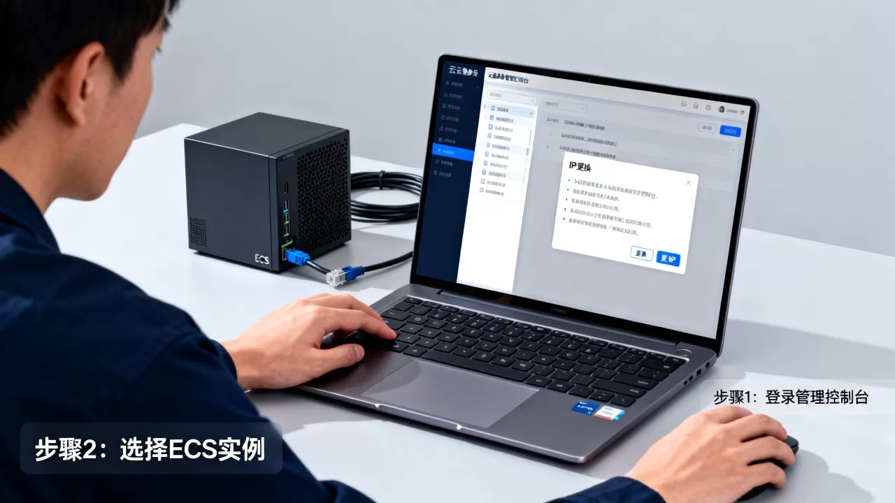 高防更换ECS IP怎么操作？高防IP更换后多久生效