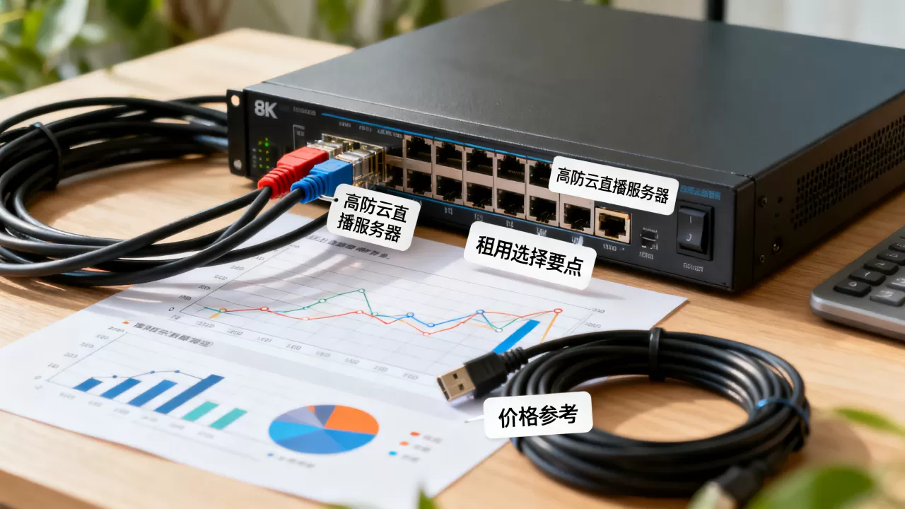 高防云直播服务器租用怎么选择？高防云直播服务器租用多少钱