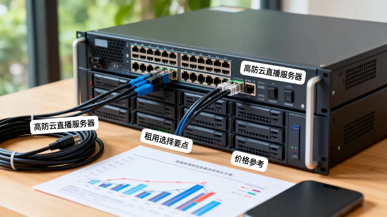 高防云直播服务器租用怎么选择？高防云直播服务器租用多少钱