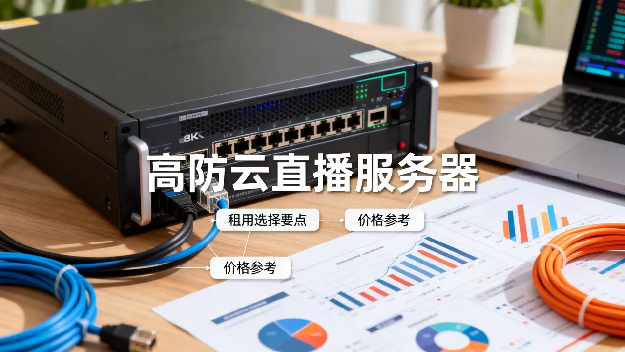 高防云直播服务器租用怎么选择？高防云直播服务器租用多少钱