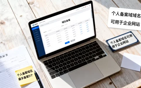 个人备案域名能做企业网站吗，个人备案域名可以备案几个