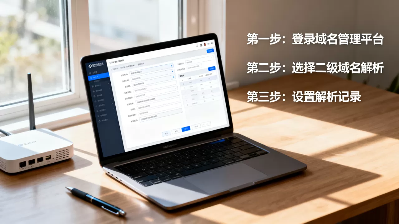 如何设置二级域名解析？二级域名解析设置方法