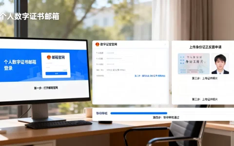 个人数字证书邮箱怎么申请？个人数字证书邮箱申请流程