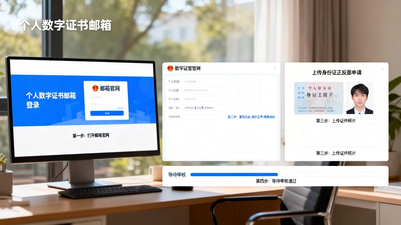 个人数字证书邮箱怎么申请？个人数字证书邮箱申请流程