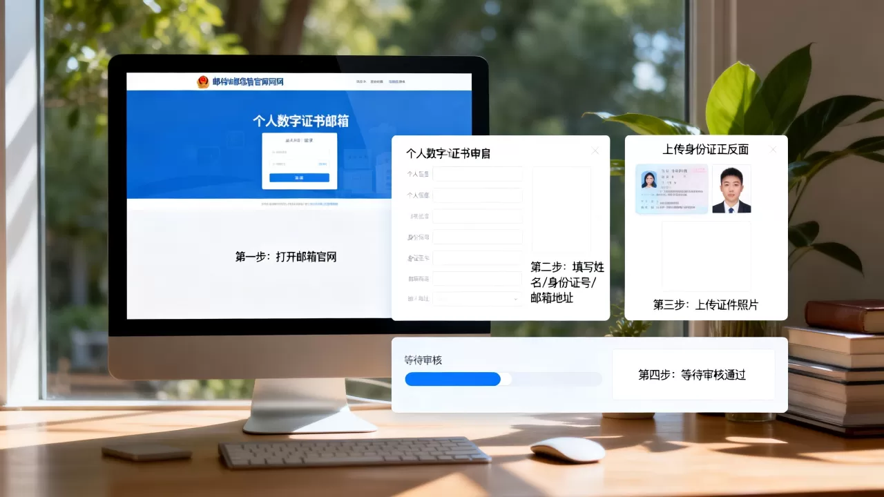 个人数字证书邮箱怎么申请？个人数字证书邮箱申请流程