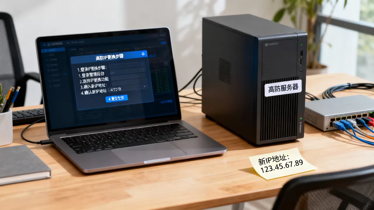 高防更换ip怎么操作?高防ip更换后多久生效 高防更换ip怎么操作?高防ip更换后多久生效