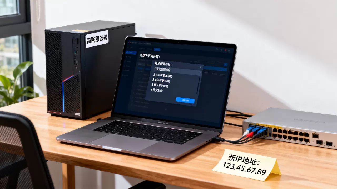 高防更换ip怎么操作?高防ip更换后多久生效 高防更换ip怎么操作?高防ip更换后多久生效