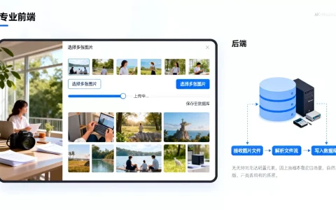 ajax怎么多张图片保存数据库，前端多图上传后端接收保存
