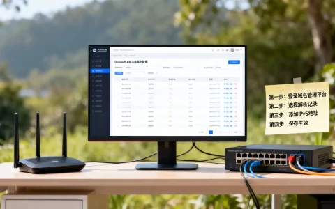 域名解析如何添加ipv6协议？域名解析添加ipv6协议详细步骤