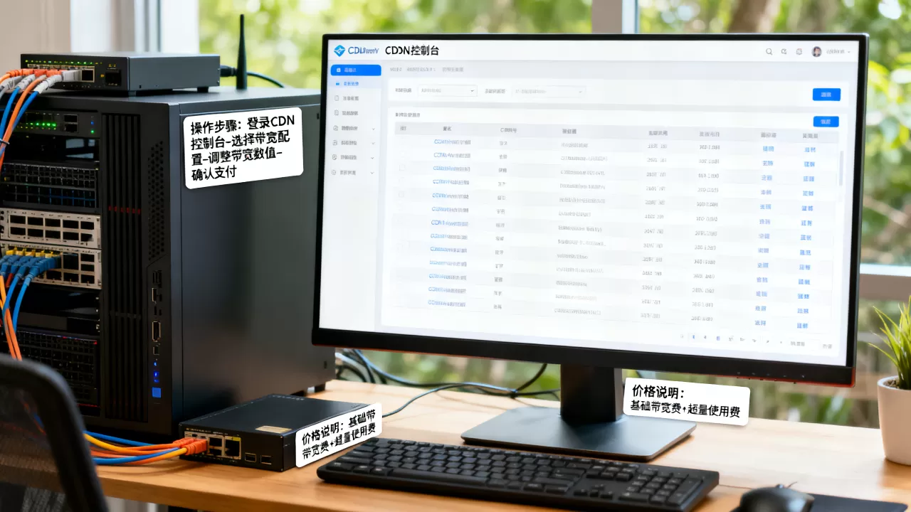 增加带宽cdn怎么操作?增加cdn带宽需要多少钱 增加带宽cdn怎么操作?增加cdn带宽需要多少钱