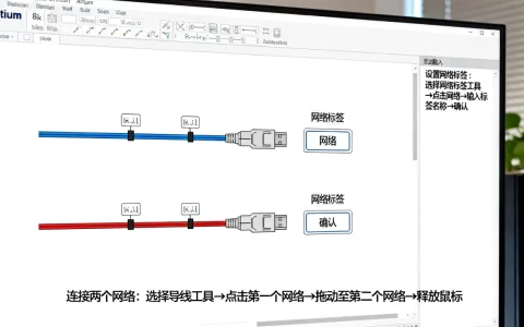 Altium两个网络怎么连接？altium如何设置网络标签