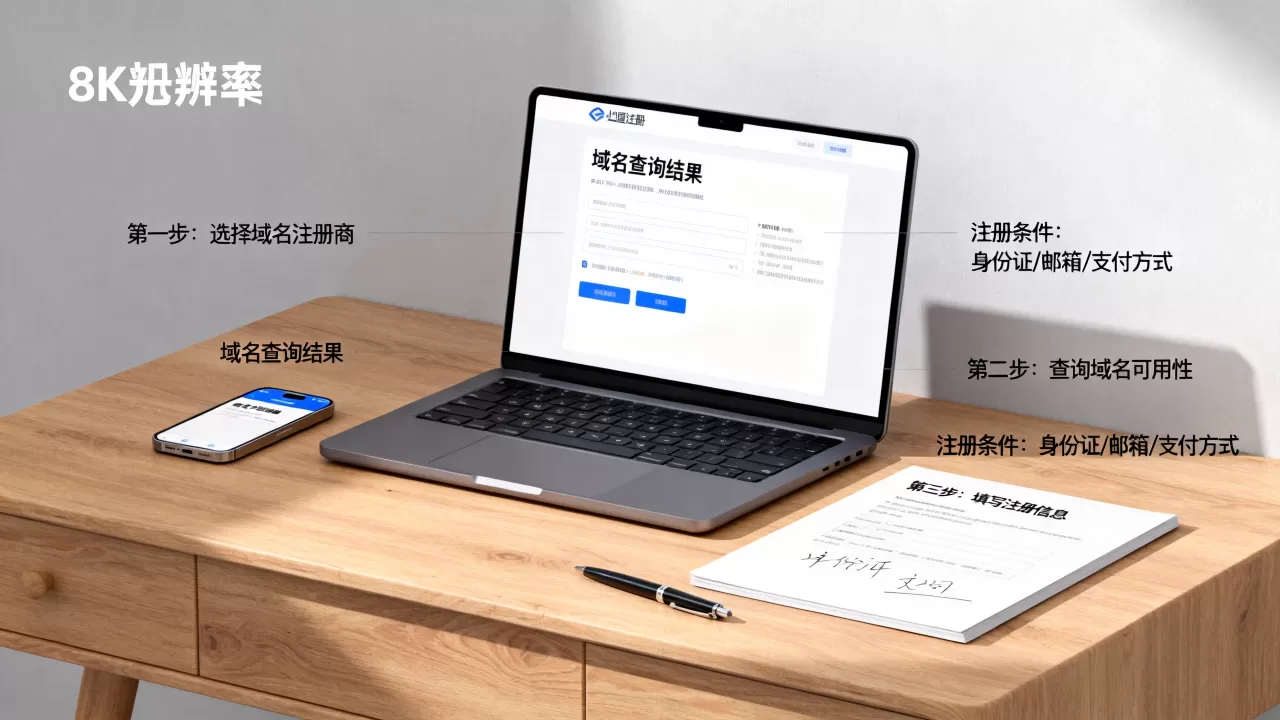 个人怎样注册域名？注册域名需要哪些条件和流程