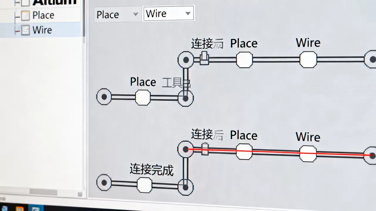 Altium中两个网络如何连接?Altium两个网络连接线教程 Altium中两个网络如何连接?Altium两个网络连接线教程