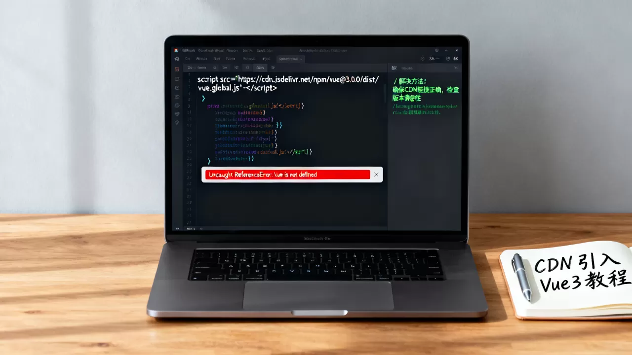 用cdn引入vue报错怎么办?cdn引入vue3的完整教程 用cdn引入vue报错怎么办?cdn引入vue3的完整教程
