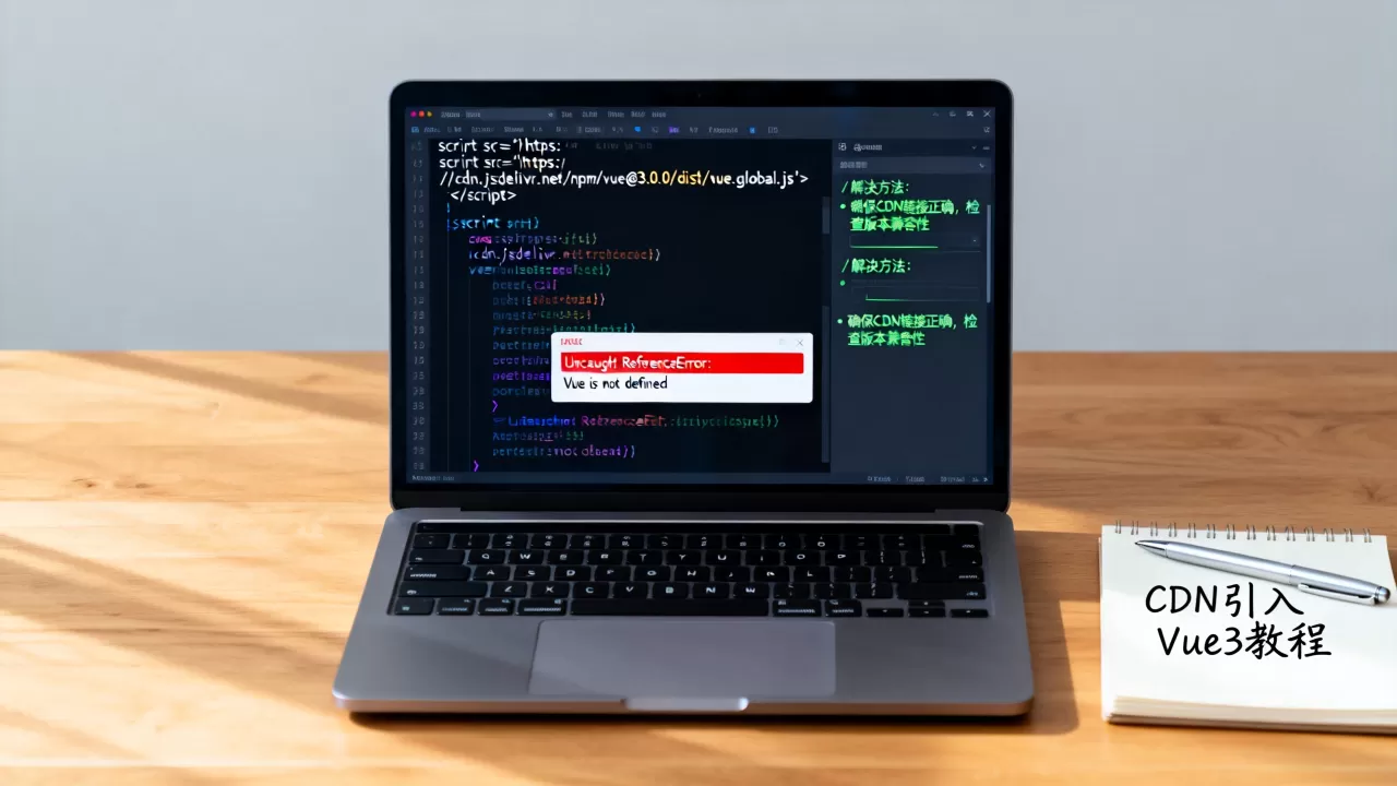 用cdn引入vue报错怎么办?cdn引入vue3的完整教程 用cdn引入vue报错怎么办?cdn引入vue3的完整教程