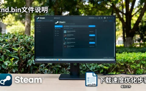 steam cdn.bin是什么文件？steam下载速度慢怎么解决