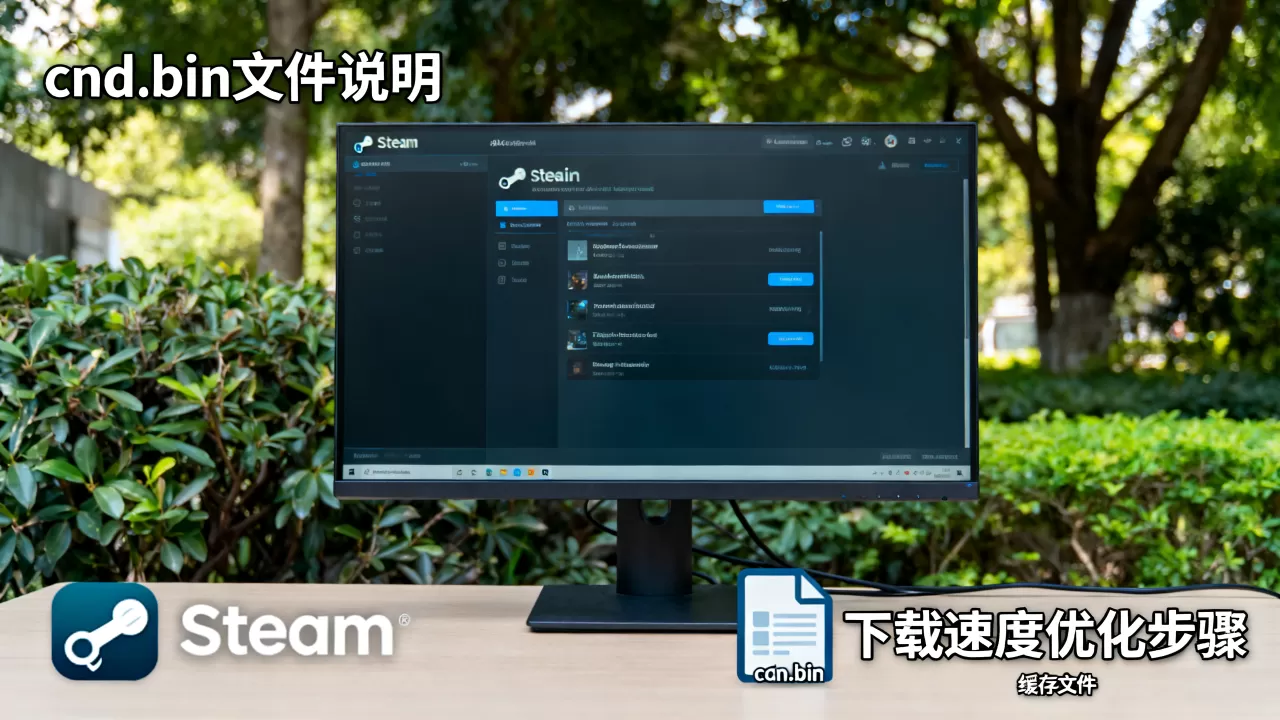 steam cdn.bin是什么文件?steam下载速度慢怎么解决 steam cdn.bin是什么文件?steam下载速度慢怎么解决