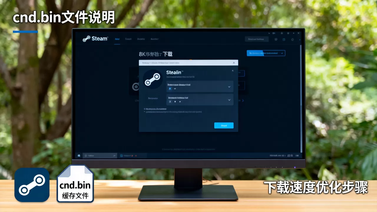 steam cdn.bin是什么文件?steam下载速度慢怎么解决 steam cdn.bin是什么文件?steam下载速度慢怎么解决