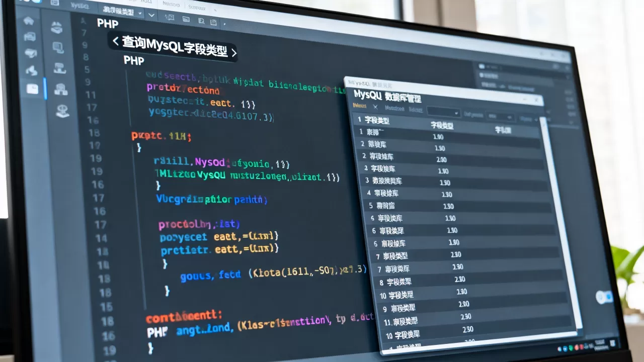 ajax在php获取数据库数据类型怎么实现?php查询mysql字段类型 ajax在php获取数据库数据类型怎么实现?php查询mysql字段类型