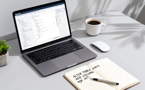 alter怎么写进数据库中？mysql alter table语句用法
