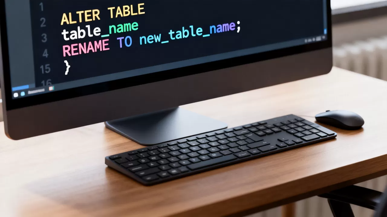 alter修改数据库的名字怎么操作?alter table rename to alter修改数据库的名字怎么操作?alter table rename to