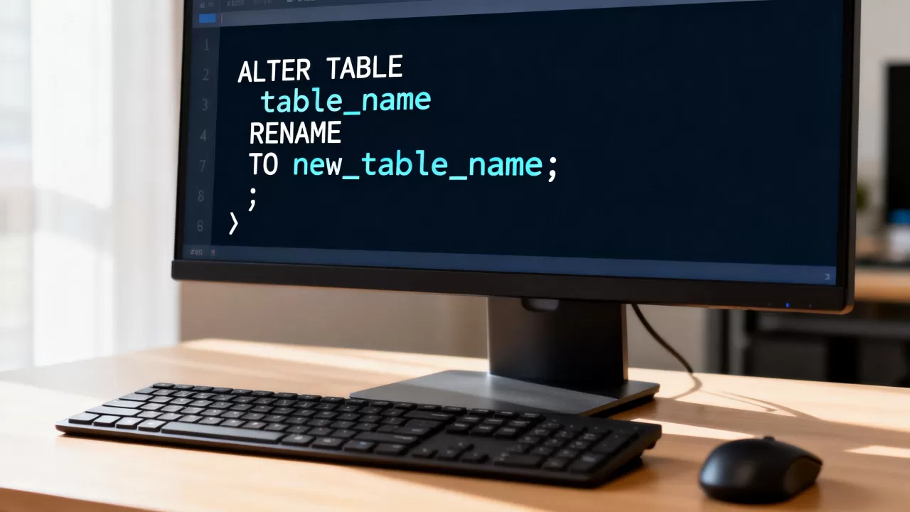 alter修改数据库的名字怎么操作?alter table rename to alter修改数据库的名字怎么操作?alter table rename to