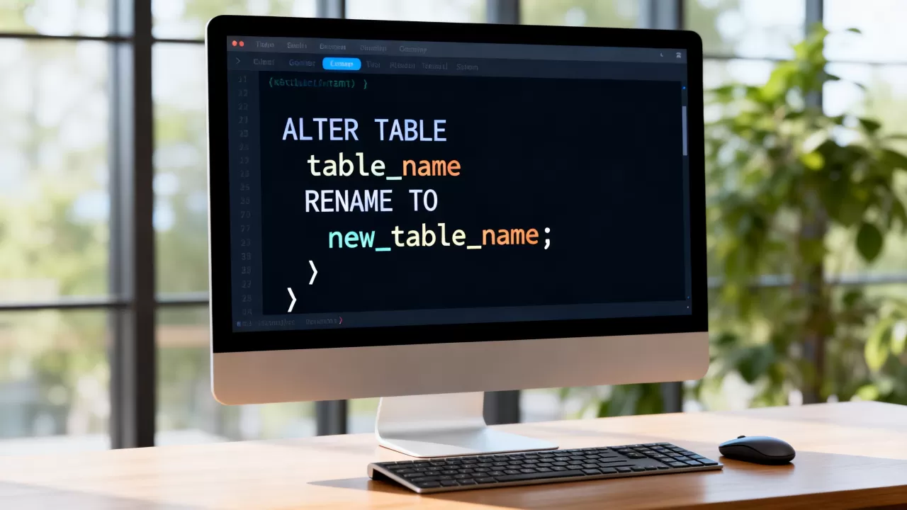 alter修改数据库的名字怎么操作?alter table rename to alter修改数据库的名字怎么操作?alter table rename to