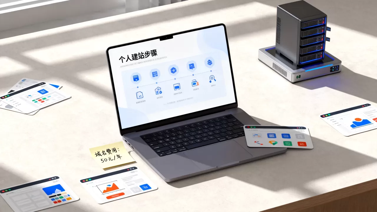 个人建网站难吗？个人建网站需要多少钱