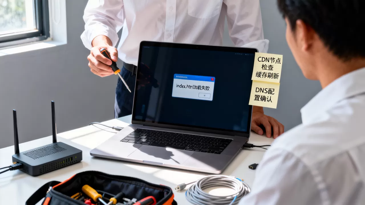 cdn index.html打不开怎么办?cdn加速后index.html不显示的解决方法 cdn index.html打不开怎么办?cdn加速后index.html不显示的解决方法