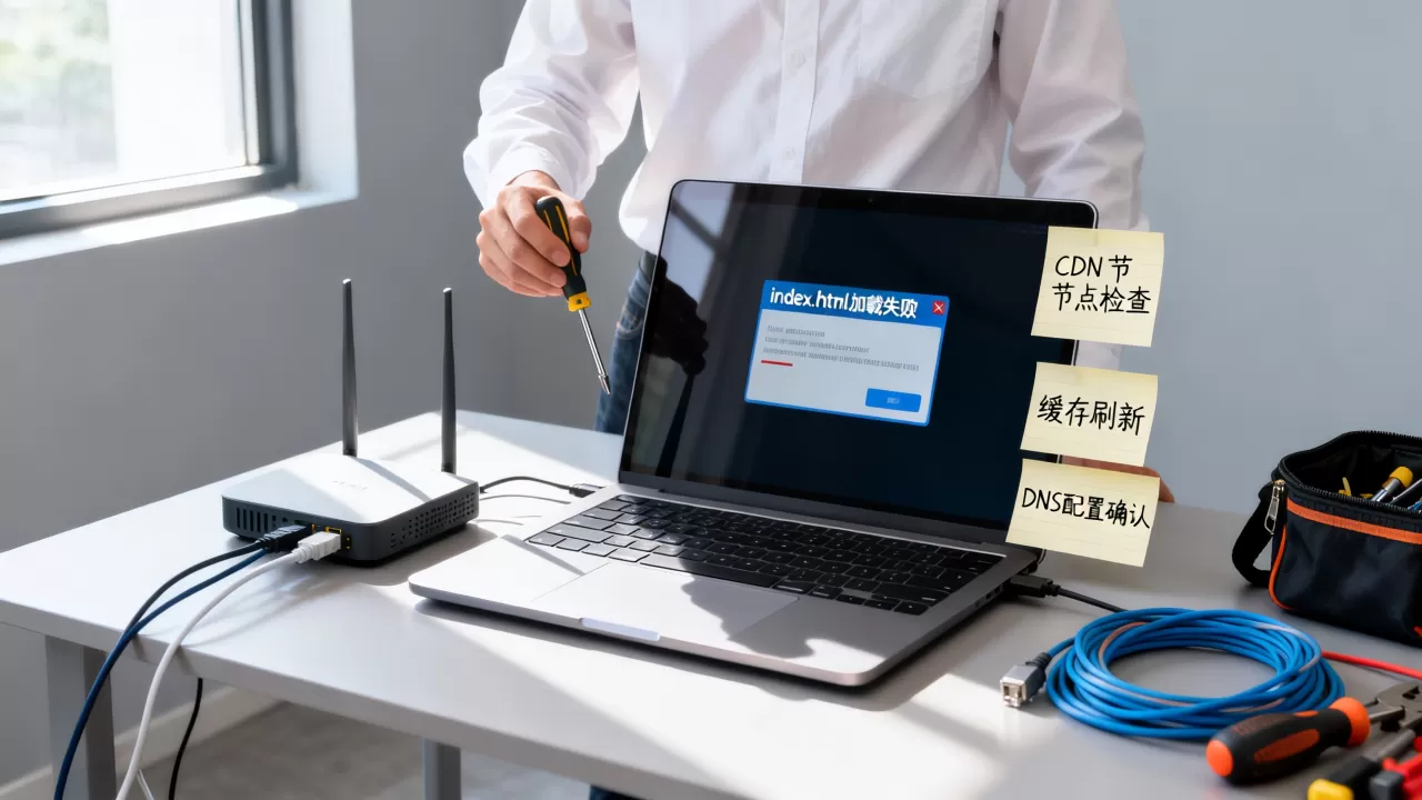 cdn index.html打不开怎么办?cdn加速后index.html不显示的解决方法 cdn index.html打不开怎么办?cdn加速后index.html不显示的解决方法