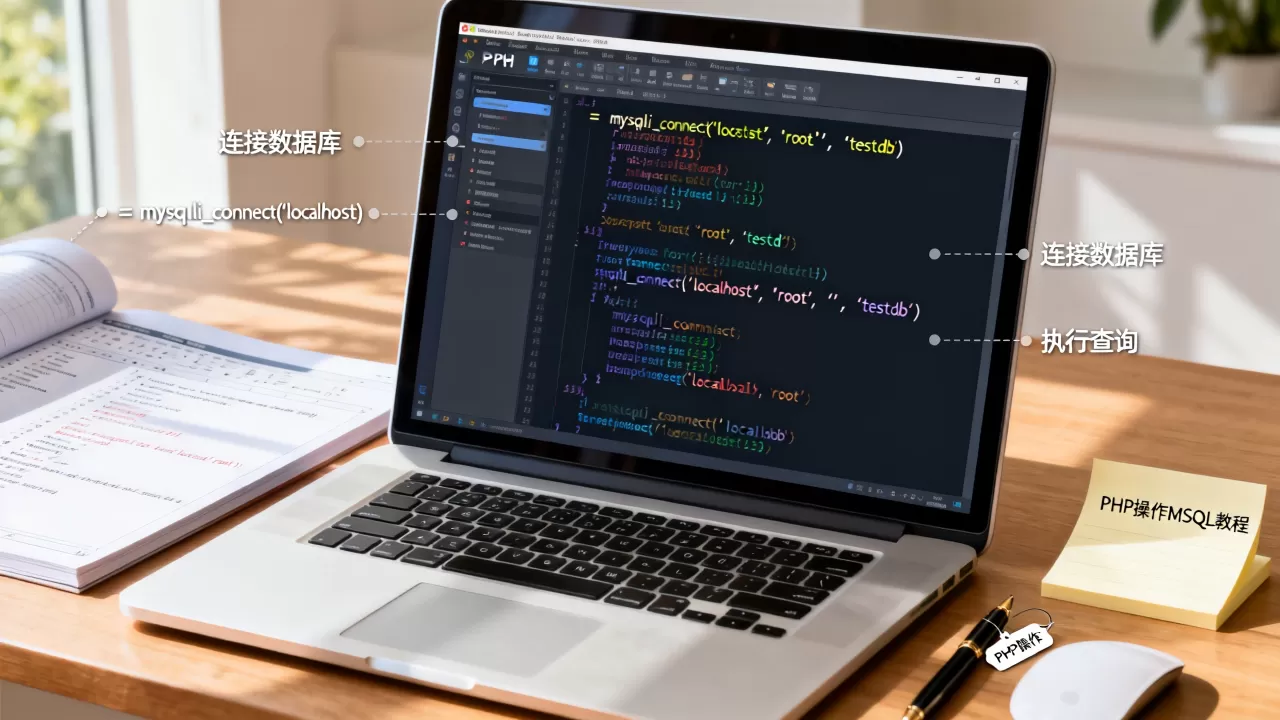 ajax在php中怎么操作数据库？php连接mysql数据库教程