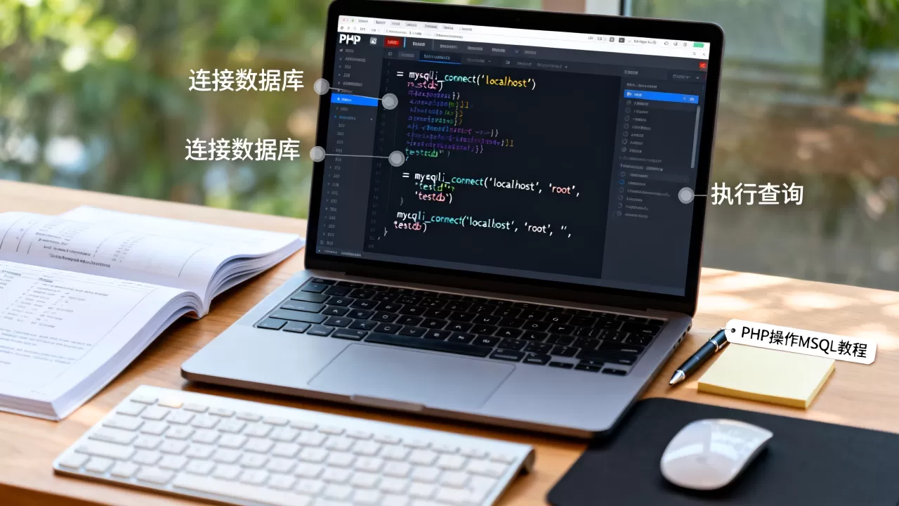 ajax在php中怎么操作数据库？php连接mysql数据库教程
