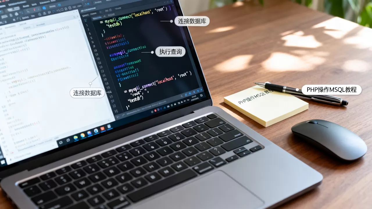 ajax在php中怎么操作数据库？php连接mysql数据库教程