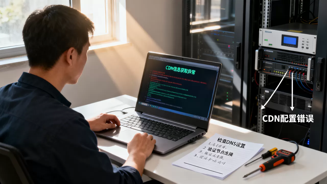 CDN信息获取异常怎么办?CDN配置错误怎么解决 CDN信息获取异常怎么办?CDN配置错误怎么解决