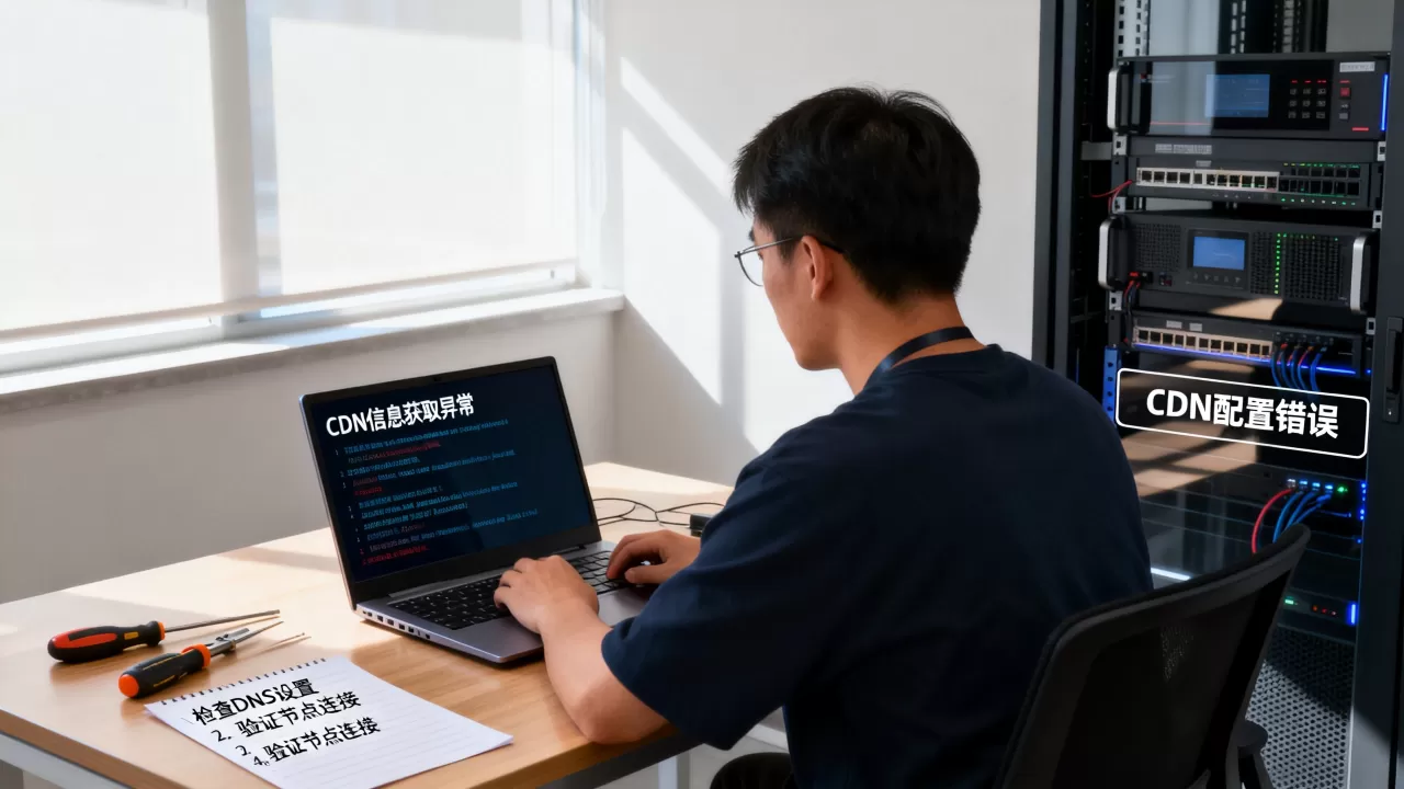 CDN信息获取异常怎么办?CDN配置错误怎么解决 CDN信息获取异常怎么办?CDN配置错误怎么解决