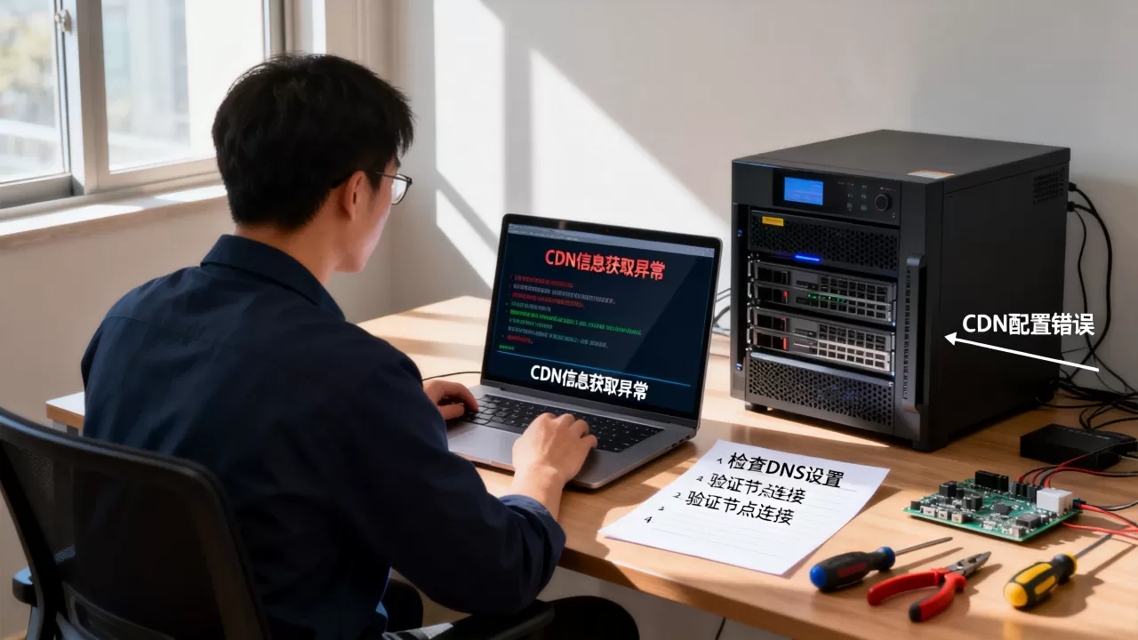 CDN信息获取异常怎么办?CDN配置错误怎么解决 CDN信息获取异常怎么办?CDN配置错误怎么解决