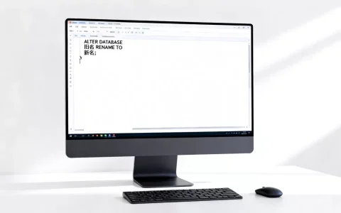 alter修改数据库名具体怎么操作？修改数据库名称的正确方法