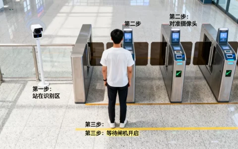 高铁站人脸识别系统怎么刷？进站流程详解