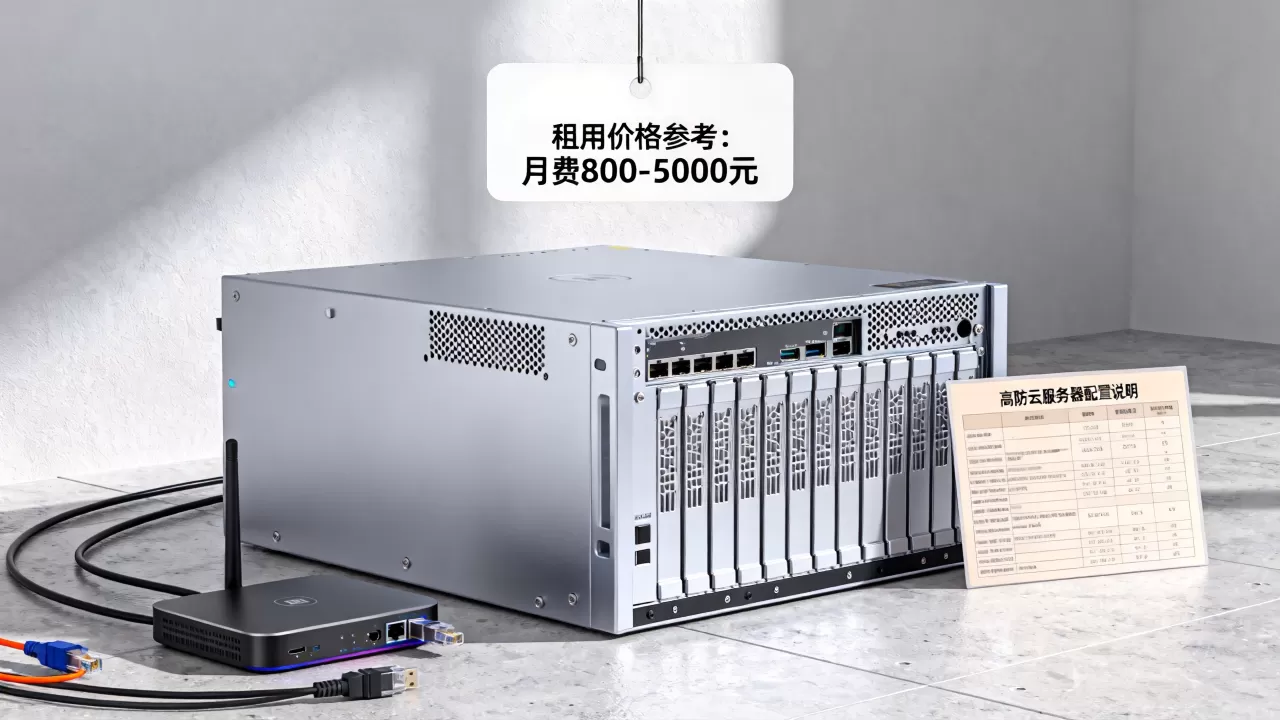 高防云服务器怎么选？高防服务器租用价格