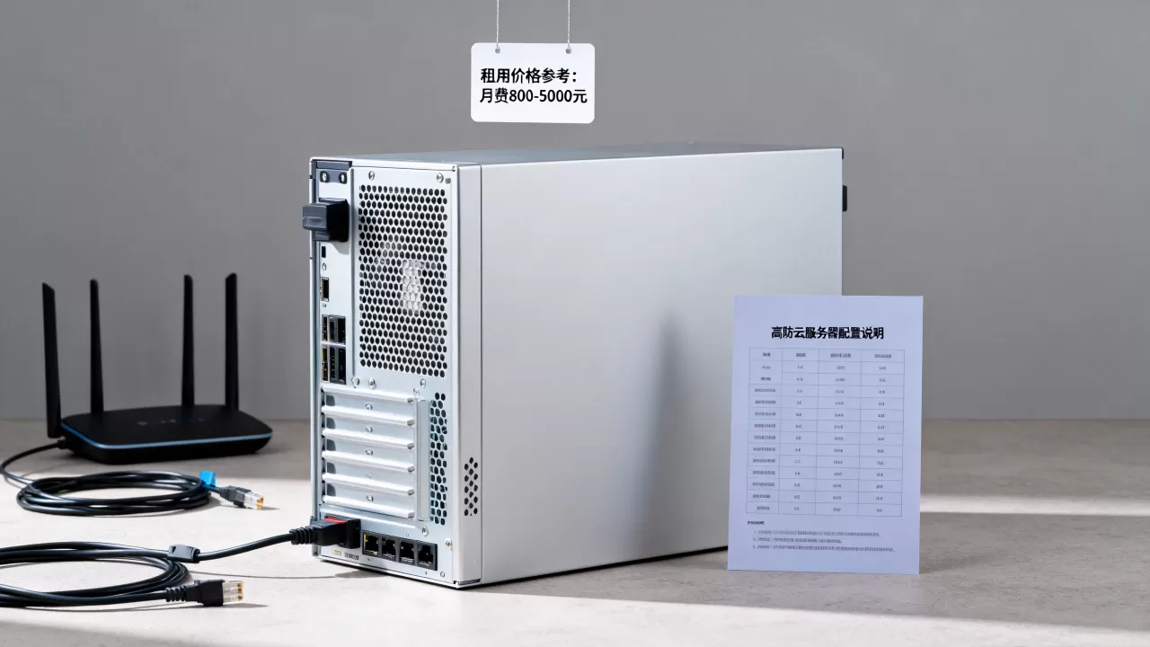 高防云服务器怎么选？高防服务器租用价格