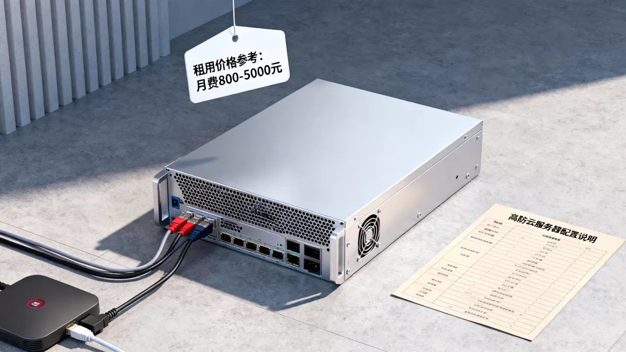 高防云服务器怎么选？高防服务器租用价格