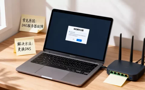 域名解析出错怎么办？域名解析失败常见原因及解决方法
