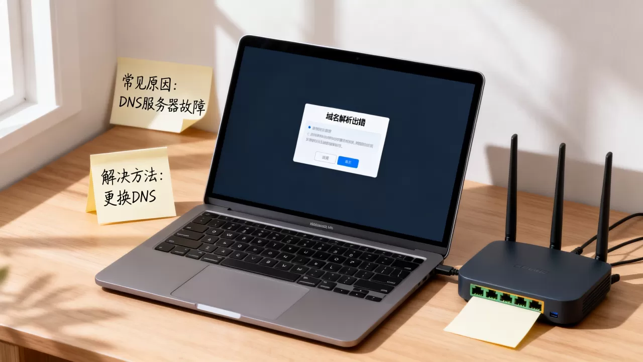 域名解析出错怎么办?域名解析失败常见原因及解决方法 域名解析出错怎么办?域名解析失败常见原因及解决方法