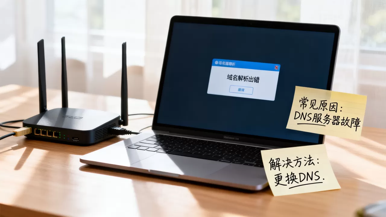 域名解析出错怎么办?域名解析失败常见原因及解决方法 域名解析出错怎么办?域名解析失败常见原因及解决方法
