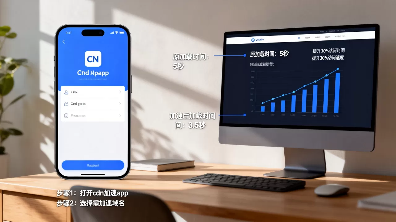 cdn加速场景app怎么用？cdn加速对网站访问速度提升多少