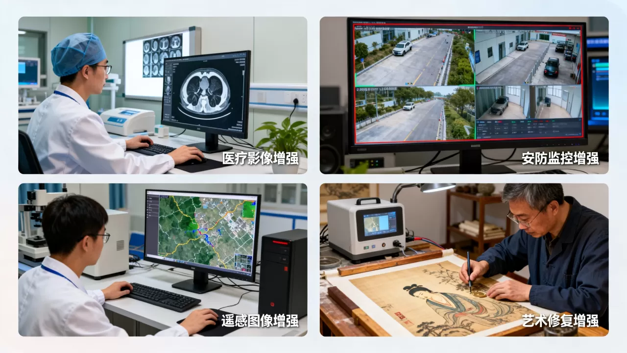 图像增强应用有哪些？图像增强技术主要应用于哪些领域