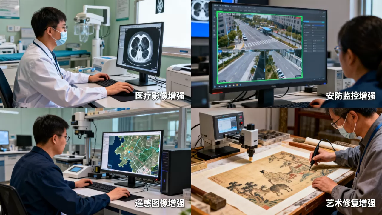 图像增强应用有哪些？图像增强技术主要应用于哪些领域