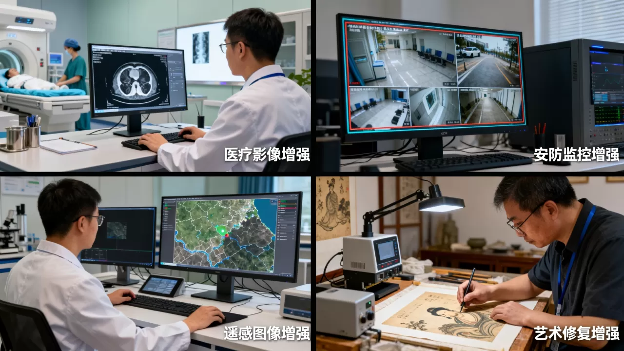 图像增强应用有哪些？图像增强技术主要应用于哪些领域