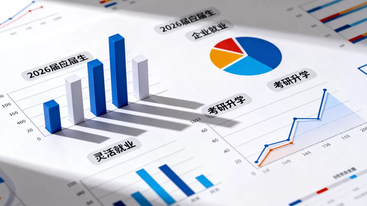 大学生就业难吗?2026年应届生就业去向大数据分析 大学生就业难吗?2026年应届生就业去向大数据分析